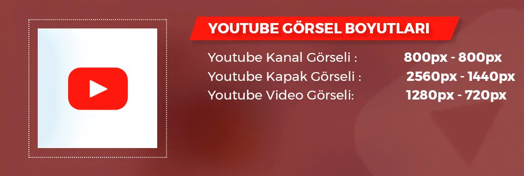 2019 Youtube Görsel Boyutları