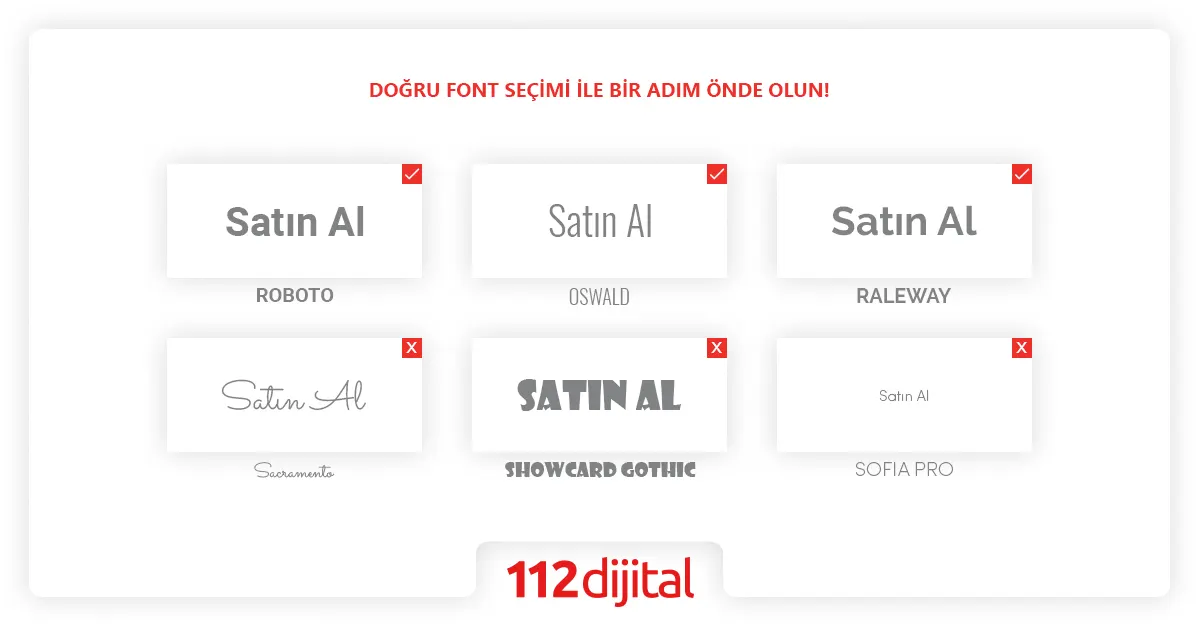 En Uygun Font Nasıl Seçilir?