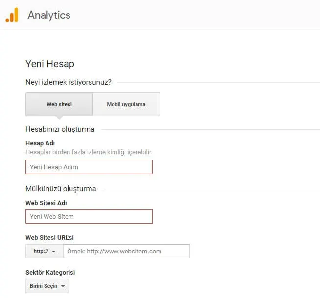 Google Analytics Kurulumu?
