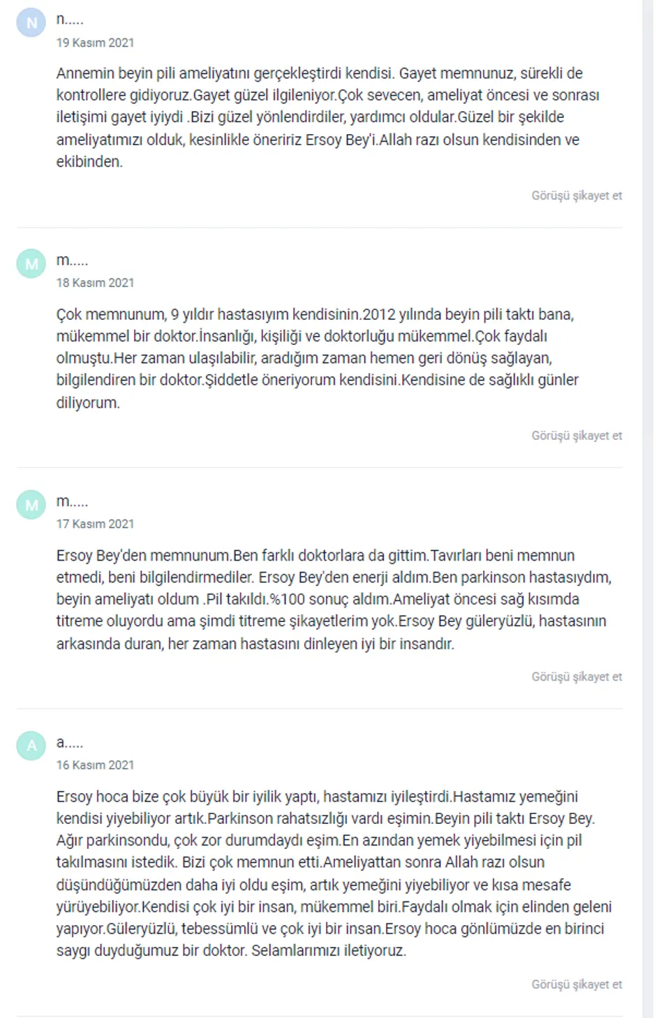 Hasta İncelemelerini Teşvik Edin